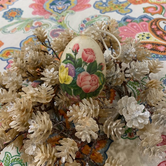 Set 7 Vintage Spring Egg Ornaments - Picture 14 of 14